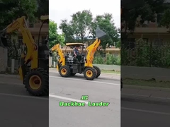 2,5 volante di potenza idraulica della macchina di Ton Front End Towable Backhoe Loader